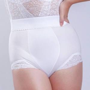 NEW RAGO shaper panty brief with lace in white
